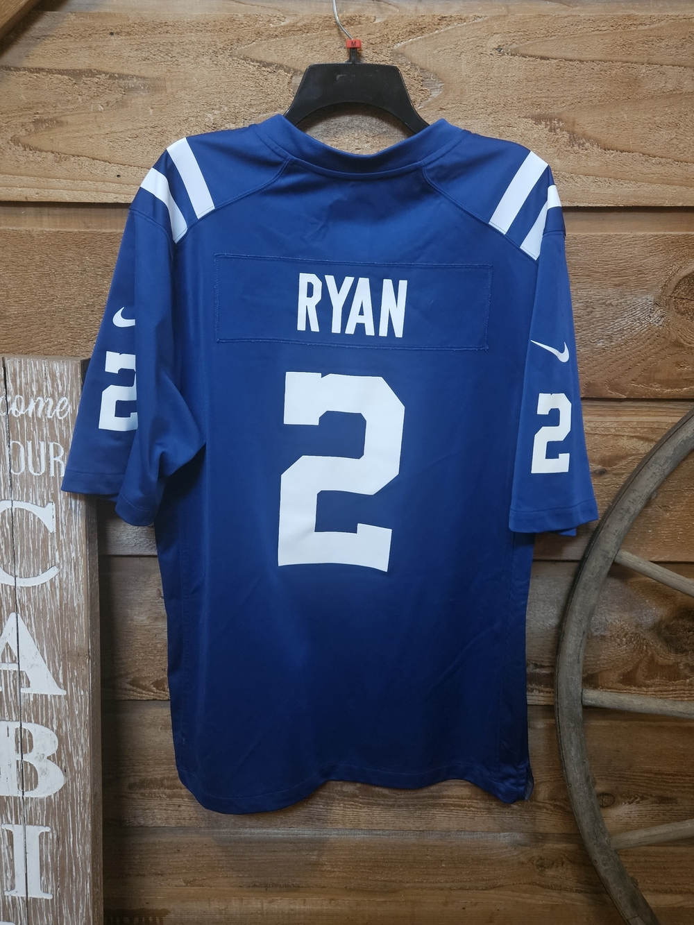 Indianapolis Colts Blue Number 2 Football Jersey - Nike - Picture 4 of 6